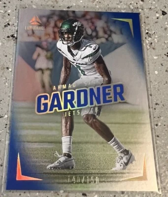 2024 Luminance Blue /150 Ahmad “Sauce” Gardner No. 56 Jets! - Image 1 of 2