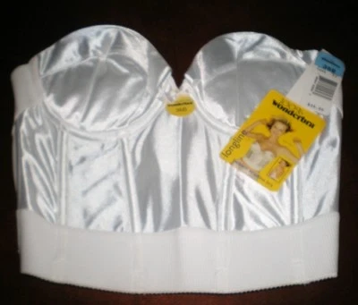 Sujetador maravilloso sin tirantes sin espalda Longline para mujer - 36B - Frost Foto 1 de 4