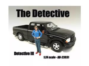 The Detective #3 Figure 1/24 Scale Diecast CARZ Diorama - Picture 1 of 1