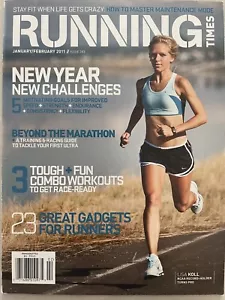 2011 Running Times Magazine January/February Lisa Koll - Picture 1 of 24