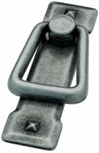 Liberty 62077AP 2 1/4" Estilo Misión Vertical Fianzas Tirar Peltre Antiguo - Imagen 1 de 1