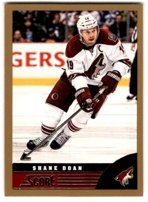 2013-14 Score Gold Shane Doan #381 Phoenix Coyotes - Image 1 of 2