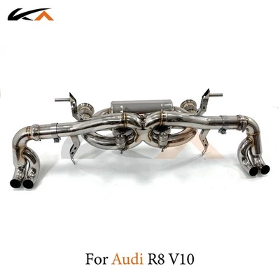 Escape KA Catback para Audi R8 acero sección trasera Foto 1 de 4