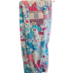 NEU Hello Kitty & Friends Together Seide Wolke Überwurf 60 x 70" OVERSIZED blau rosa - Bild 1 von 6