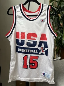 Magic Johnson Team USA Champion Jersey 1992 Olympics Dream Team Mens 40 (M) NBA - Picture 1 of 8