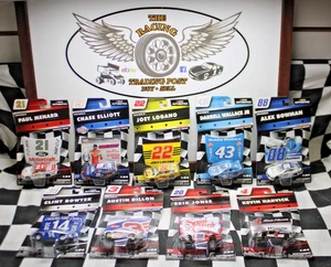 2019 NASCAR Authentics 1/64 Wave 1 - 9 Car Diecast Set - Picture 1 of 2