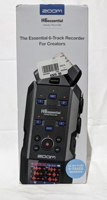 Zoom H6 Essential Handy Recorder - Essential Recorder for Creators - NEW - Image 1 of 3