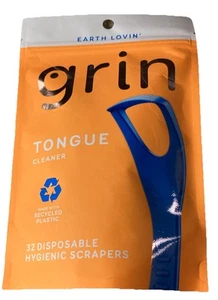 Tongue Cleaner, 32 Count, Disposable Tongue Cleaner, Hygienic Scraper - Picture 1 of 2