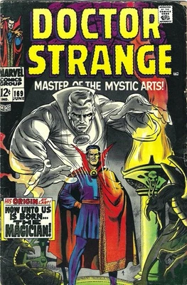 Doctor Strange #169 1968 Flat and glossy VG+  1st Doctor Strange Solo! Origin - Image 1 of 2