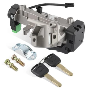 35100-SDA-A71 Ignition Switch Lock Cylinder Auto Trans with 2 Chip Keys Fits - Picture 1 of 9