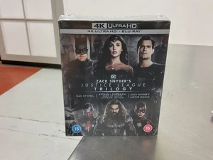 Justice League Trilogy 4k Ultra HD Bluray (Zack Snyder's) (L27) - Picture 1 of 4