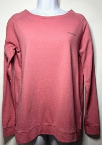 Camiseta Patagonia Manga Larga Logo Responsibili Mujer Talla Pequeña Rosa - Imagen 1 de 6