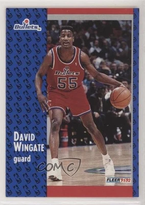 1991-92 Fleer David Wingate #371 - Image 1 of 2