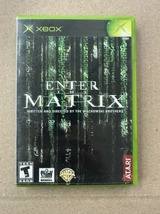 Enter the Matrix (Original Xbox) Black Label CIB COMPLETE & TESTED - Picture 1 of 3