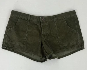 Pantalones Cortos Birdwell Beach Britches Para Mujer 18 Verde Pana Botón Mosca - Imagen 1 de 6
