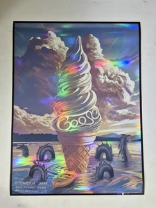 Goose The Band Poster BURLINGTON, VT AP FOIL Signed, #/25 2025 Print - READ  - Picture 1 of 13