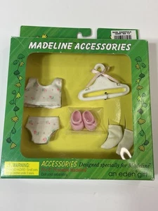 VTG 1998 Eden Madeline Doll Underwear Accessories Shoes Hangers Panties Socks - Picture 1 of 5