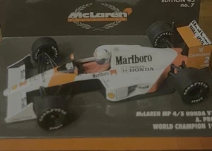 Minichamps 1:43 F1 McLaren MP4/5 #2 Alain Prost World Champion 1989 Edition 43 - Picture 1 of 3