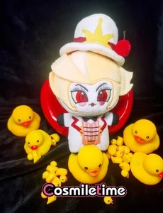 Hazbin Hotel Lucifer 10cm Plush Doll Stuffed Pillow Dress Up Toy Anime Gift YZ - Picture 1 of 1