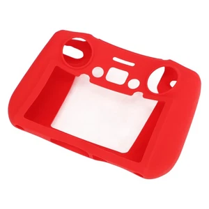 DJI Mini 3 Pro RC Remote Cover Silicone Dustproof and Scratch-Resistant Red - Foto 1 di 17