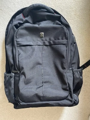 Sosoon Large Laptop Backpack, black (up to 20" inch) with Anti-Theft Pocket - Image 1 of 4