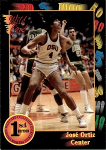 1991-92 Wild Card Jose Ortiz Oregon State Beavers #112 - Picture 1 of 2