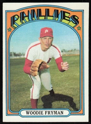 1972 Topps #357 Woodie Fryman - $1 SHIPPING (JB4) - Image 1 of 2