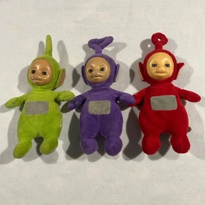 Teletubbies 30cm Plush Toys 2015 Set of 3 Po Dipsy Tinky Winky - Picture 1 of 6