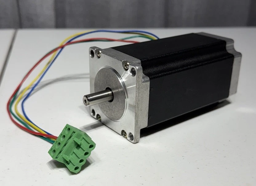 High Torque NEMA 17 Stepper Motor 42x100mm 4-Wire Bipolar Dual Shaft CNC - Image 1 of 4