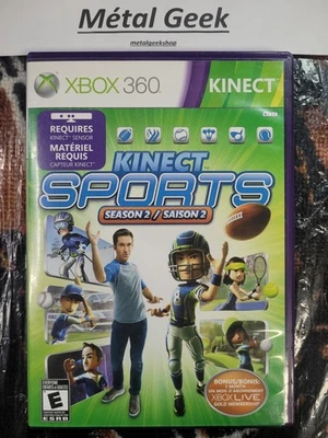 Kinect Sports Season 2 Xbox 360 CIB EN/FR Tested Free Shipping in Canada !! - Image 1 of 4