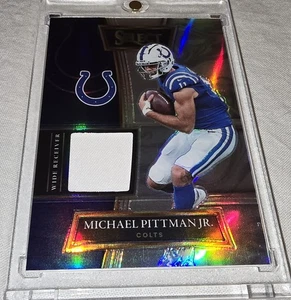 2021 Panini Select /99 Silver Jersey Patch Michael Pittman Jr #SS-MPI - Picture 1 of 7