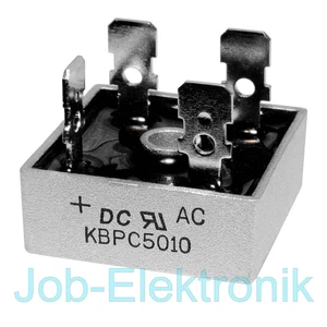 Brückengleichrichter KBPC 5010 50A / 1000V Gleichrichter Gleichrichterbrücke - Bild 1 von 2
