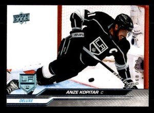 2023-24 Upper Deck Deluxe #82 Anze Kopitar Kings #68/250
