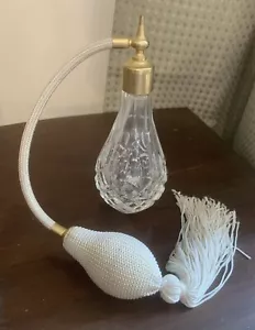 Vintage Cut Glass Perfume Atomiser - Picture 1 of 2