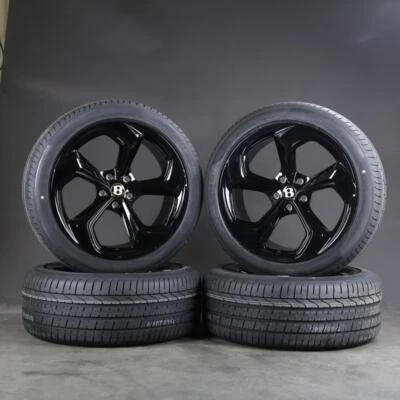 22 Zoll Original Sommerräder Bentley Bentayga AV1 36A601025CA 36A601025BT - Bild 1 von 4