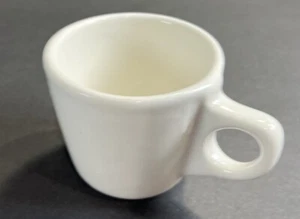 Vintage Fine Porcelain China For US Diner Coffee Cup Mug White Restaurant Ware - Picture 1 of 9