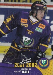 2004-05 Swedish Elitset Gold #143 Dieter Kalt