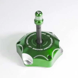 Apico Fuel Cap w/Breather - KX65/85/100/125/250 KXF250 KLX110 - Green - Picture 1 of 1