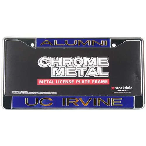 Marco de matrícula acrílico con incrustaciones de ex alumnos hormigueros Irvine Uc Foto 1 de 1