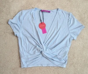 MIXOLOGY Jac Parker Women's Summer Love Top Blue Size Small - Picture 1 of 1