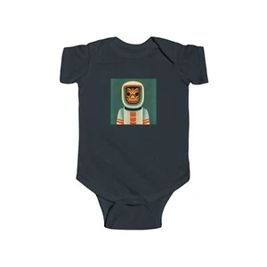 Body in maglia fine neonato Tikinaut #1 - Foto 1 di 11