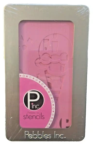 Pebbles Inc (10 Ct) Stencils- Great For Dry Embossing,Tracing, Inking And More - Picture 1 of 3