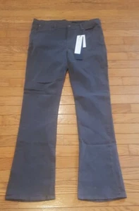 NEW Calvin Klein RCKR KICK Womens SIZE 32 BOOT CUT Stretch Gray Light Wash Jeans - Picture 1 of 5