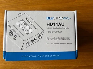 Bluestream HD11AU HDMI Audio Embedder / De-Embedder (eg Blu Ray to external DAC) - Picture 1 of 9