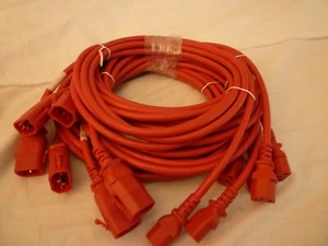 6 NEW RARITAN SLC14C1310FTK1-6K POWER CABLES - Picture 1 of 3