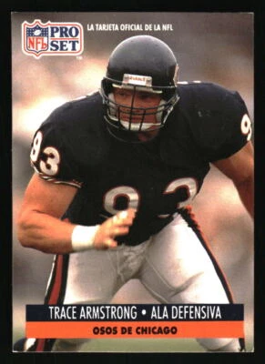 1991 Pro Set Spanish  #20 Trace Armstrong - Image 1 of 2