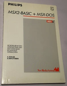 Folleto de instrucciones Philips MSX2 Basic + MSX-DOS HOLANDÉS manual vintage 1986 - Imagen 1 de 6
