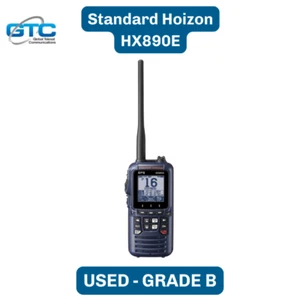 Walkie-talkie VHF flotante Standard Horizon HX890E (azul marino) - USADO - GRADO B - Imagen 1 de 3