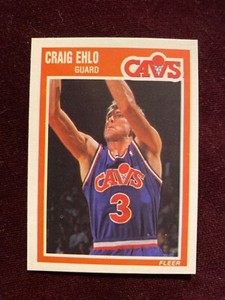 1989-90 Fleer #26 Cavaliers Craig Ehlo Basketball Card