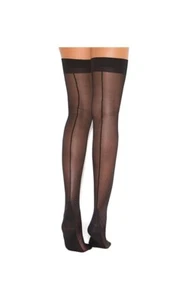 Strümpfe Schwarze Kubaner Sexy Absatz Und Naht Unterwäsche Erotisch Nacht für - Bild 1 von 1